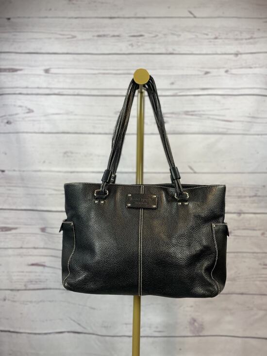 kate spade new york Handbags - Kate Spade New York Black Pebbled Leather Multi Strap Tote Shoulder Bag